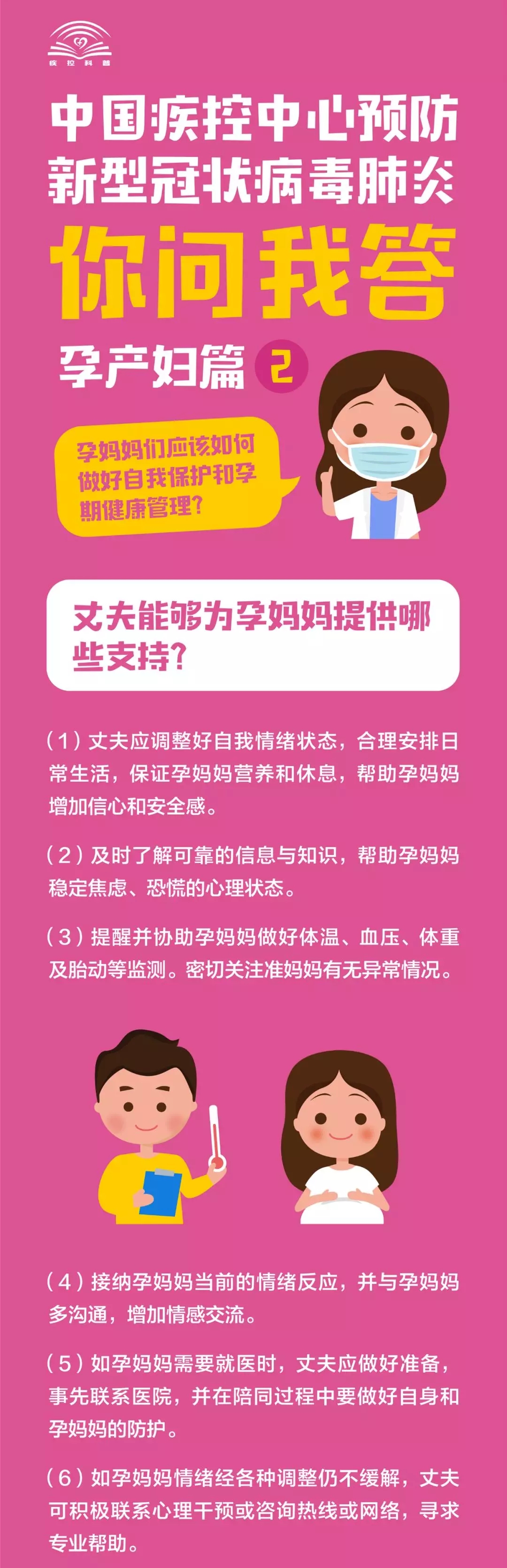 中国疾控中心预防新型冠状病毒肺炎 你问我答（孕产妇篇2）